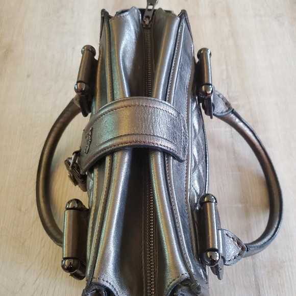 Burberry Quilted Leather Montgomery Satchel Bag - Picture 7 of 12